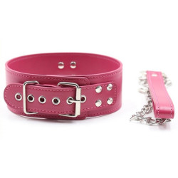 Generique Collier Laisse Pin Lock Fuchsia